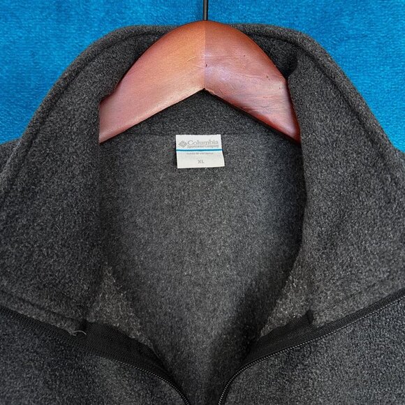 Columbia Gray Sleeveless Fleece, Size XL - Picture 3 of 4